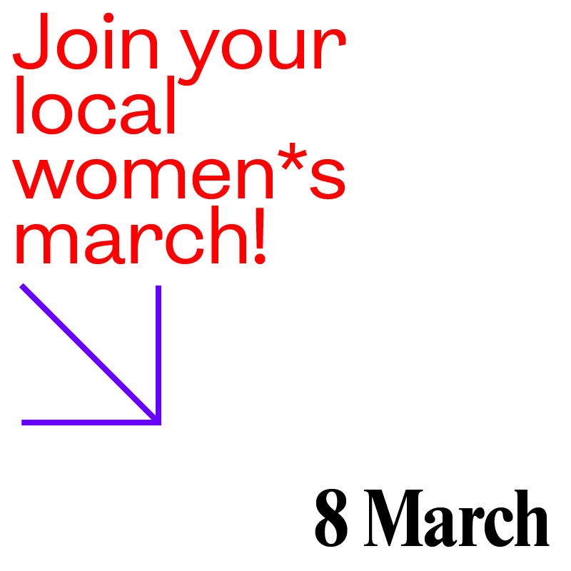 Join your local women*s march
