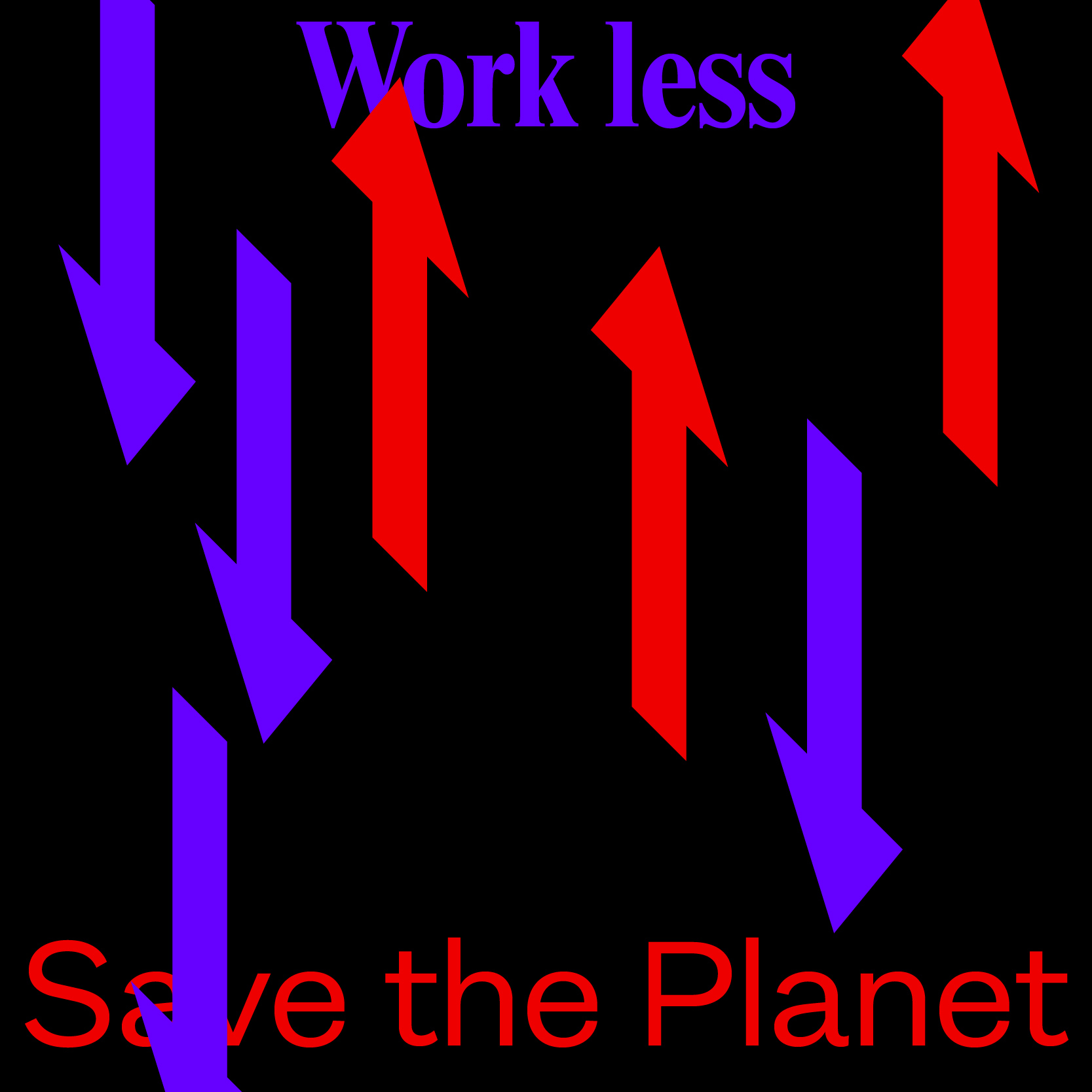 Work less — Save the planet